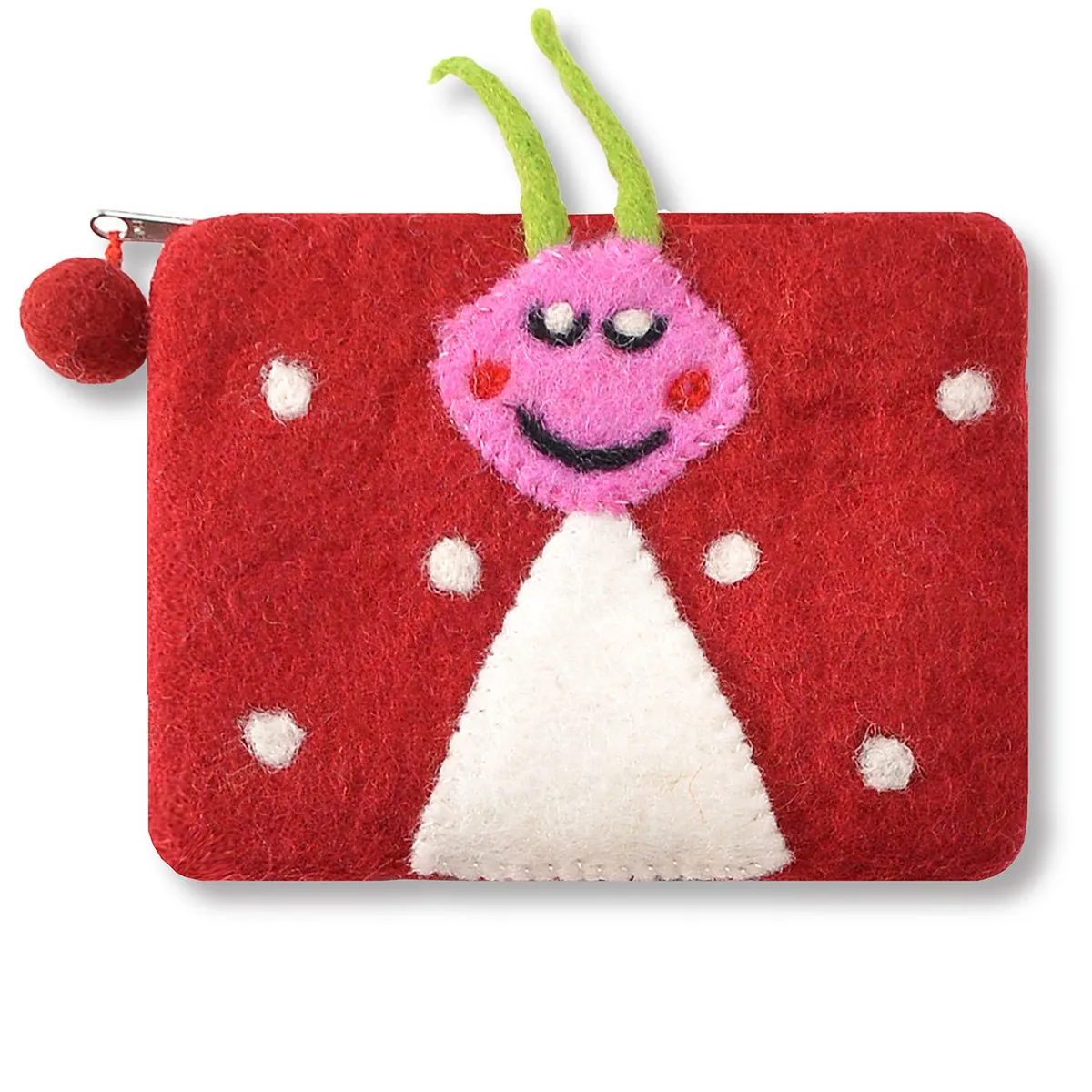 Lady Bug Design Coin Purse