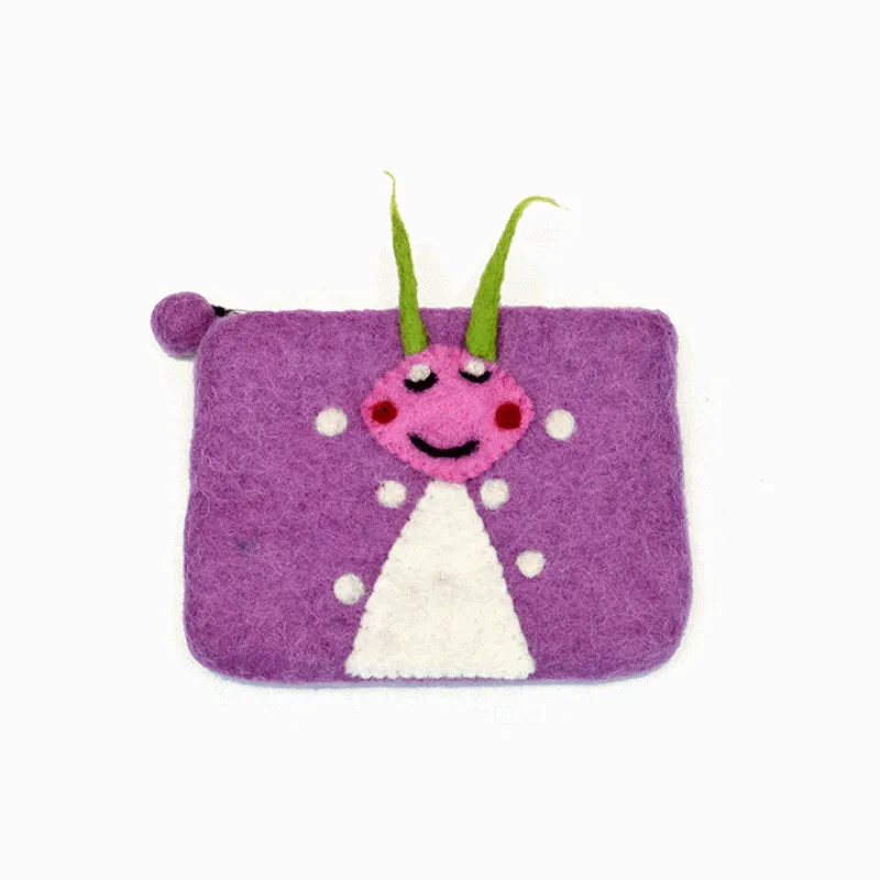 Lady Bug Design Coin Purse