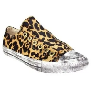 Leopard SLIP ON Naughty Monkey Sneakers