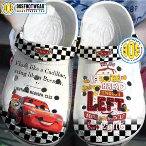 Lightning McQueen Light Up Pixar Cars Cartoon Movie Clog Shoes