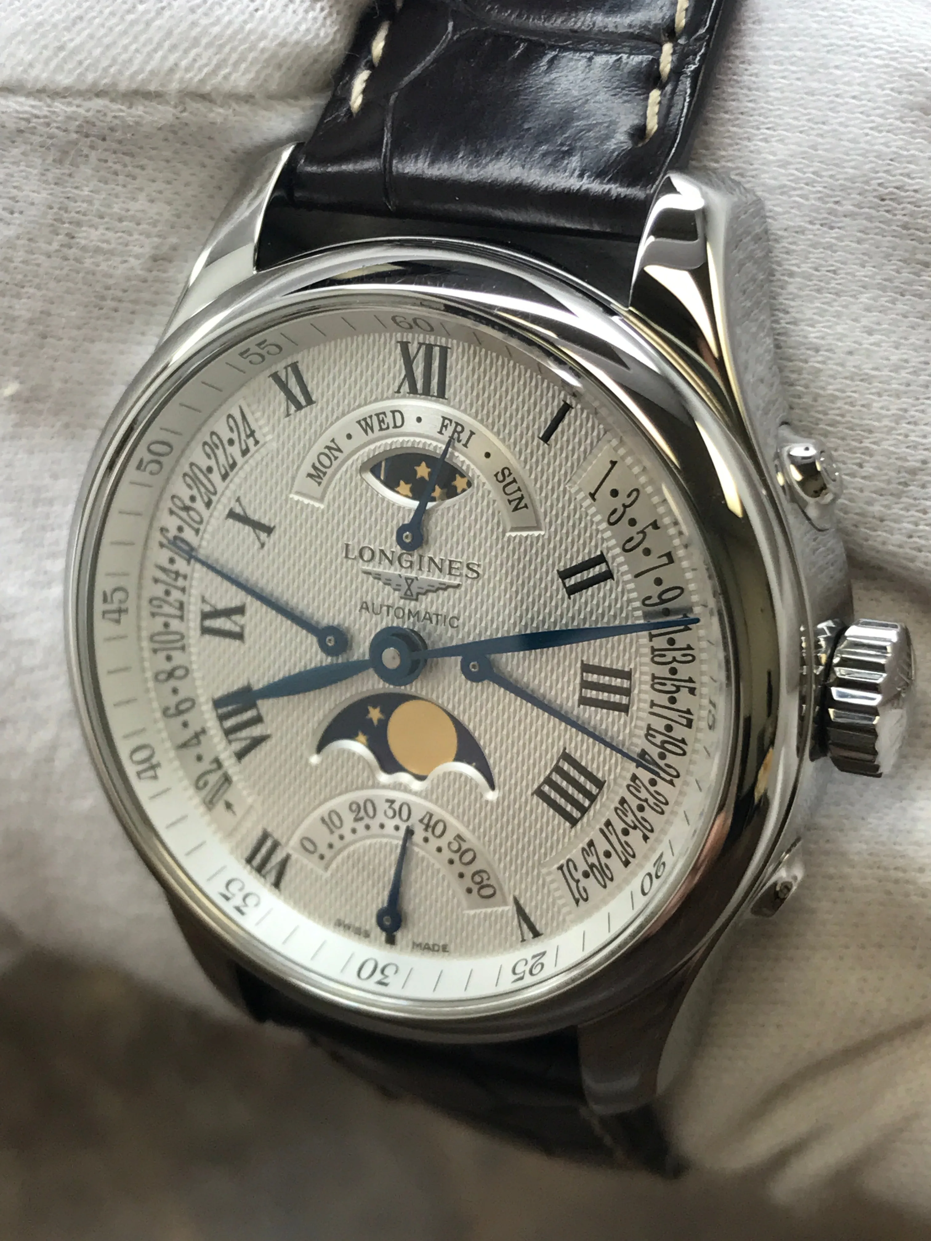 Longines Master Collection L2.738.4 Silver Dial Automatic Men's Watch