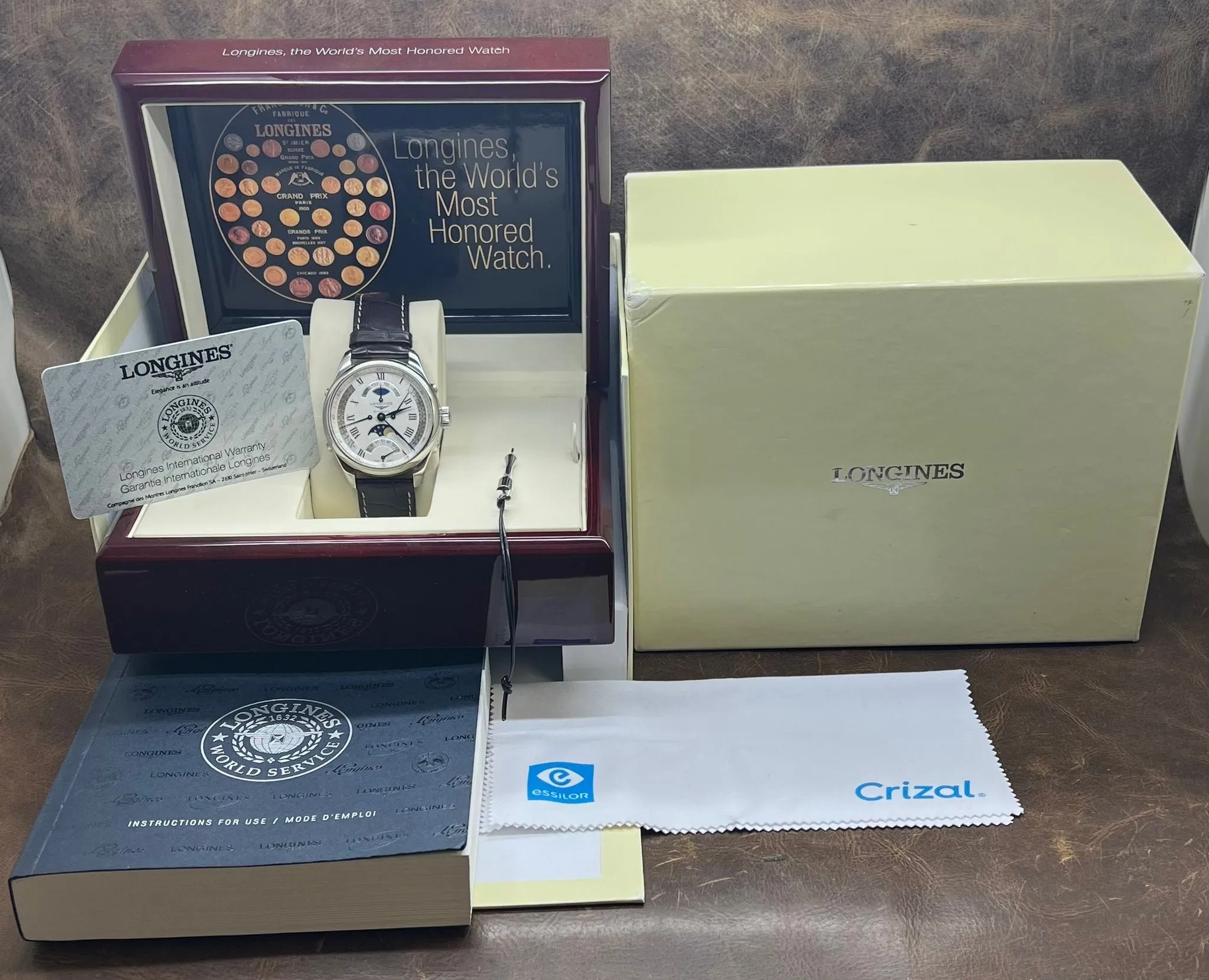 Longines Master Collection L2.738.4 Silver Dial Automatic Men's Watch