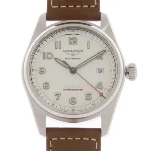Longines Spirit Automatic Chronometer White Dial Men's Watch L3.810.4.73.2