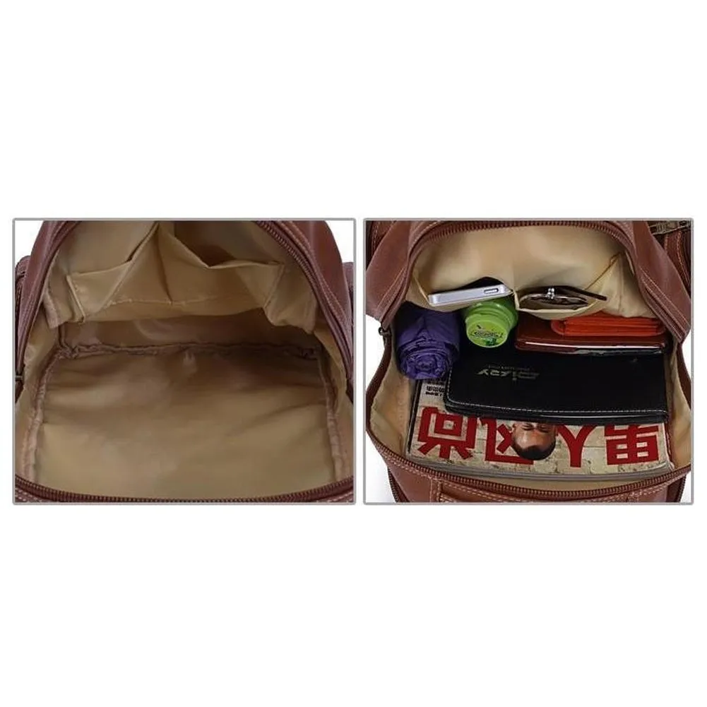 <bold>Casual Backpack <br>Vegan-Leather