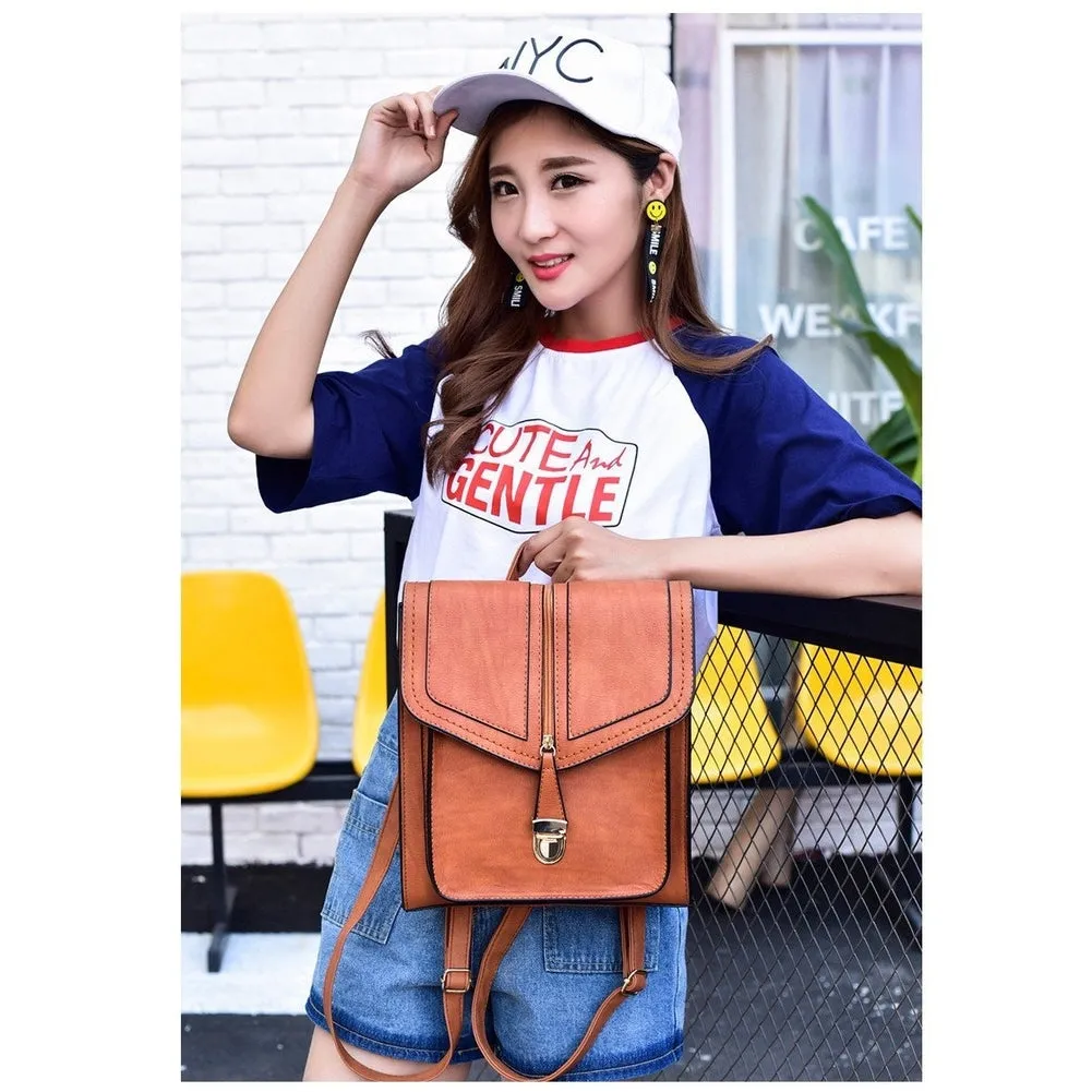 <bold>Fashion Backpack  <br>Vegan-Leather