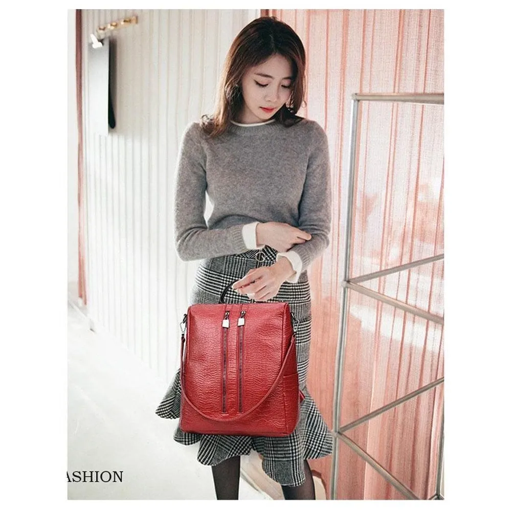 <bold>Fashion Backpack  <br>Vegan-Leather