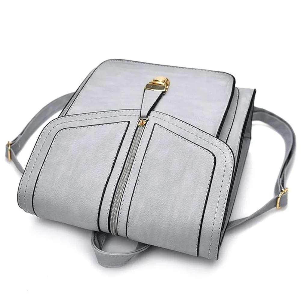 <bold>Fashion Backpack  <br>Vegan-Leather