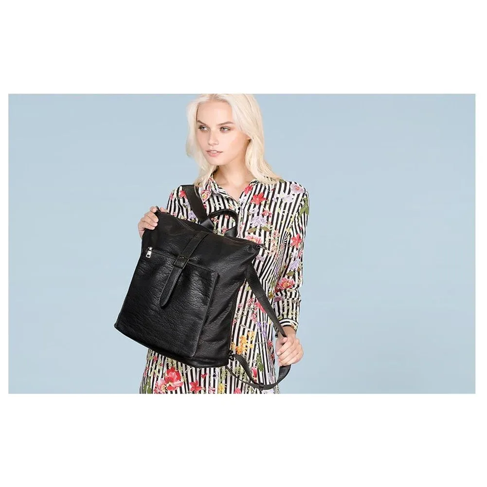 <bold>Fashion Backpack <br>Vegan-Leather