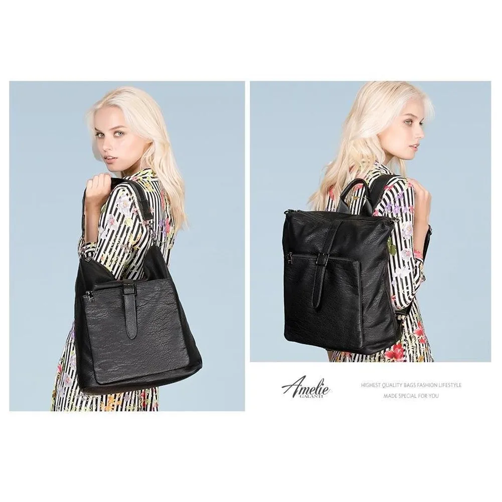 <bold>Fashion Backpack <br>Vegan-Leather