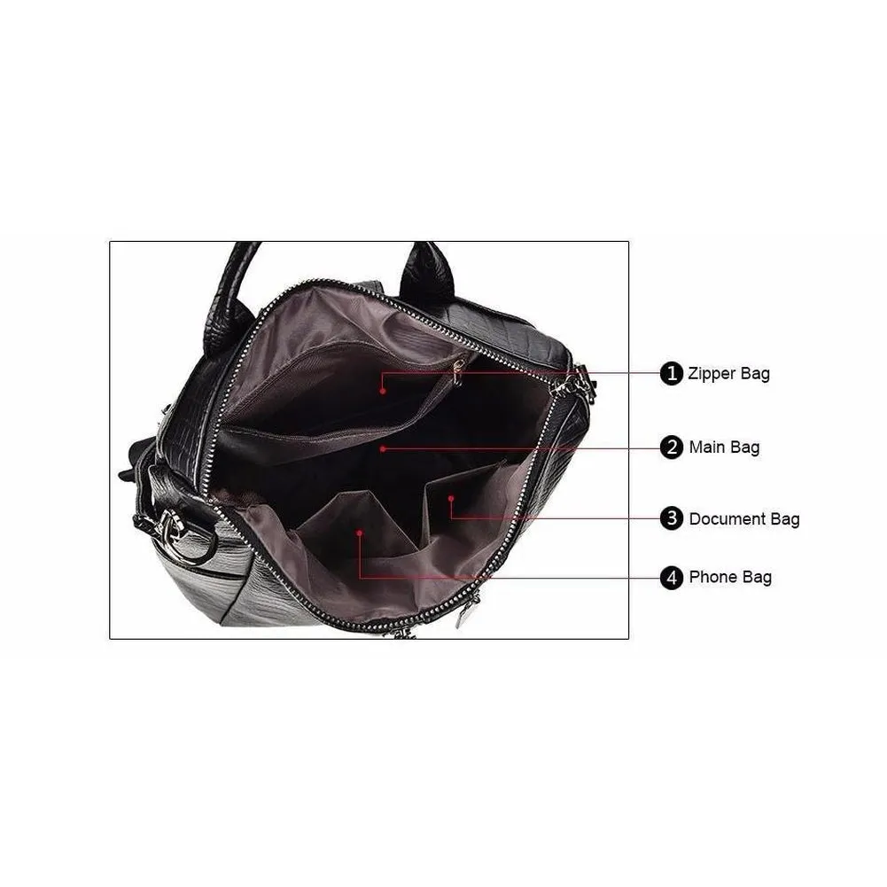 <bold>Fashion Backpack  <br>Vegan-Leather