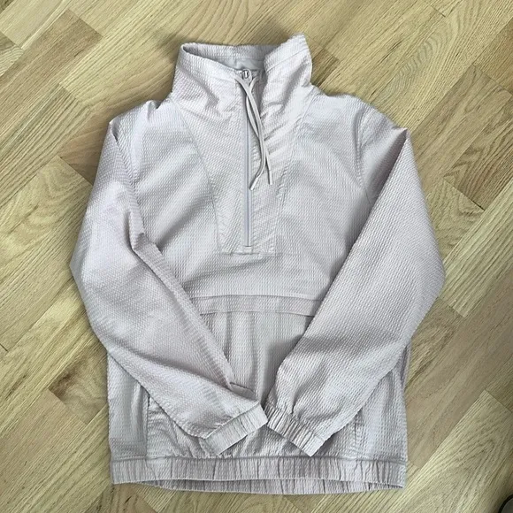 Lululemon Pack Light Pullover Porcelain Pink Size 6-8