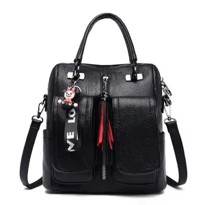 Luxury 3-in-1 Women Vintage Soft Leather Shoulder Bags