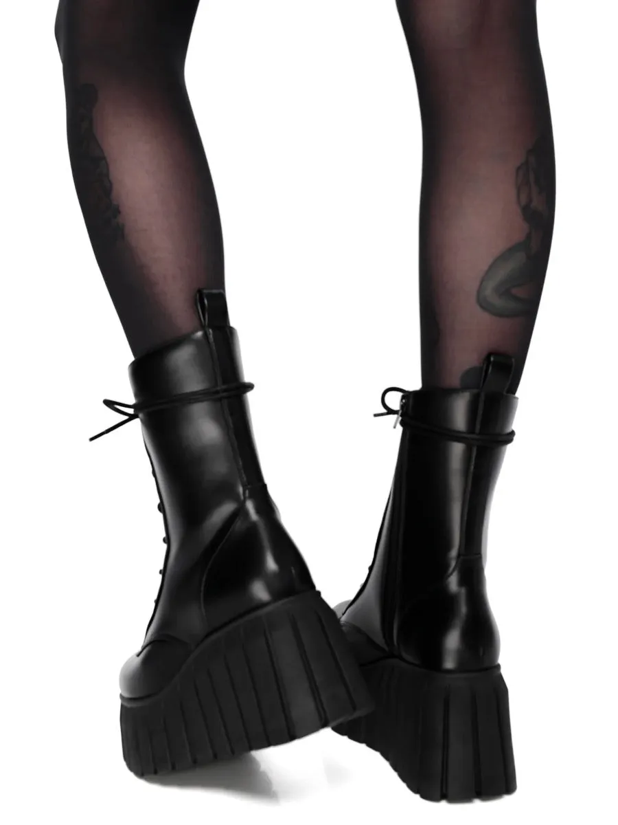 Max Platform Boots- PU FOXBLOOD