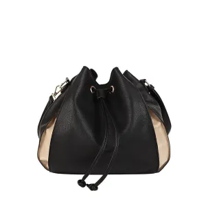 Melie Bianco | Drawstring Purse Black