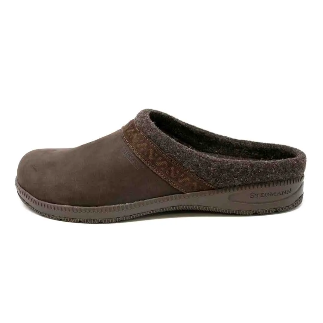 Men's Halstatt Wool Lined Leather Clog