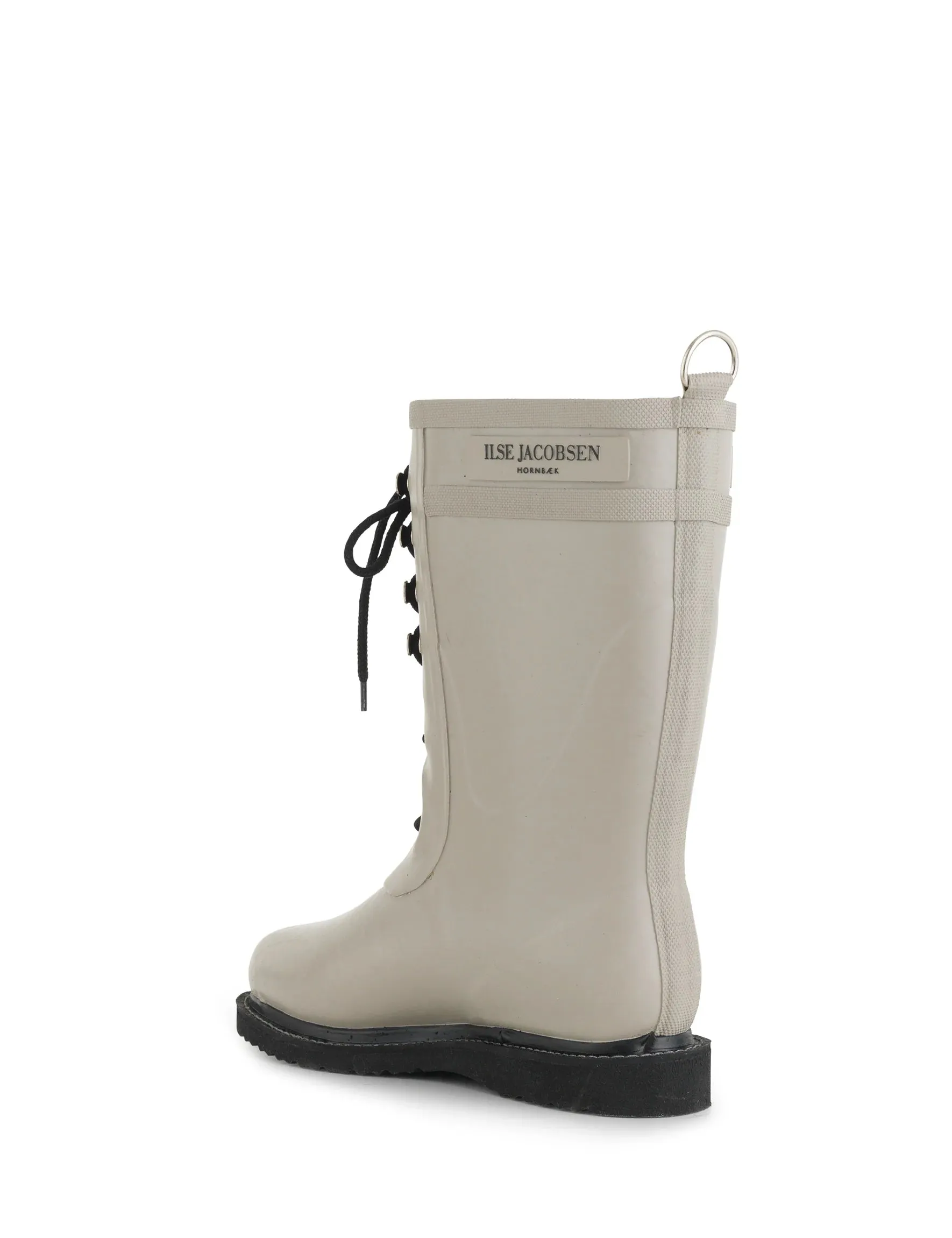 Mid Lace Up Rubber Boot - Atmosphere