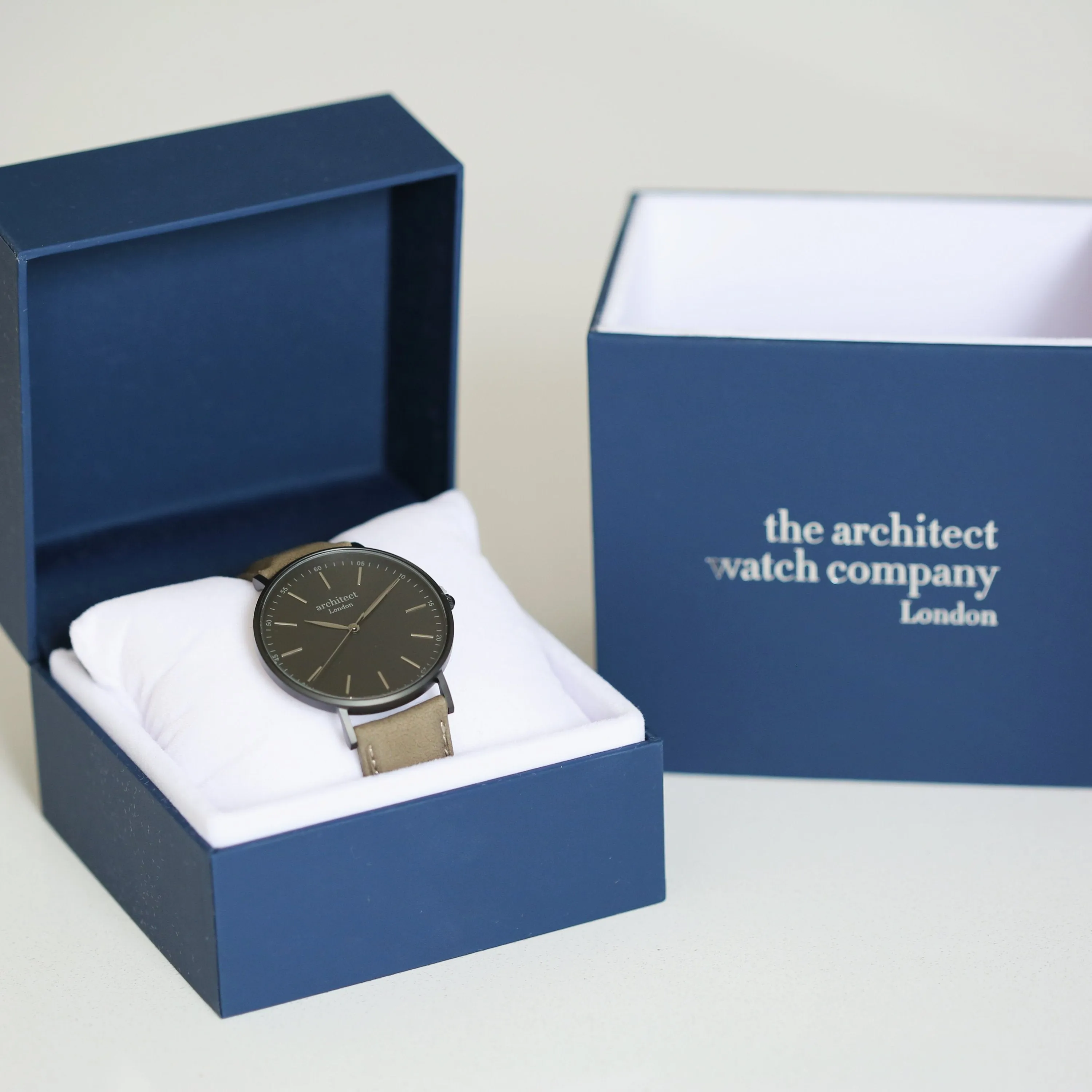 Modern Font Engraving - Men's Minimalist Watch