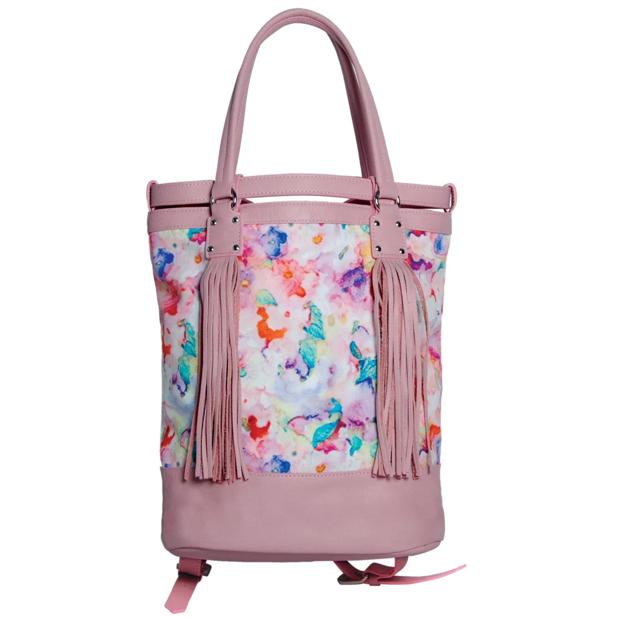 MONET: Backpack With Long Tassels