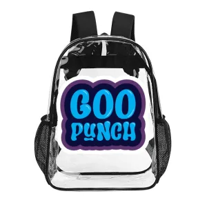 My Brother And Me "GOO PUNCH" Transparent Backpack 17 inch