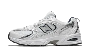 New Balance 530 White Silver Navy