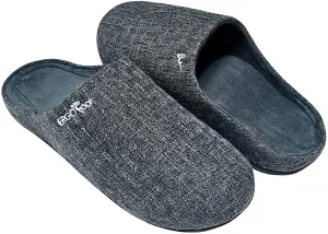 New Orthotic Slippers with Arch Support for Plantar Fasciitis Pain Relief, Comfortable Orthopedic Clog House Shoes with Indoor Outdoor Anti-Skid Rubber, Men's Sz 8-8.5, Women's 10-10.5