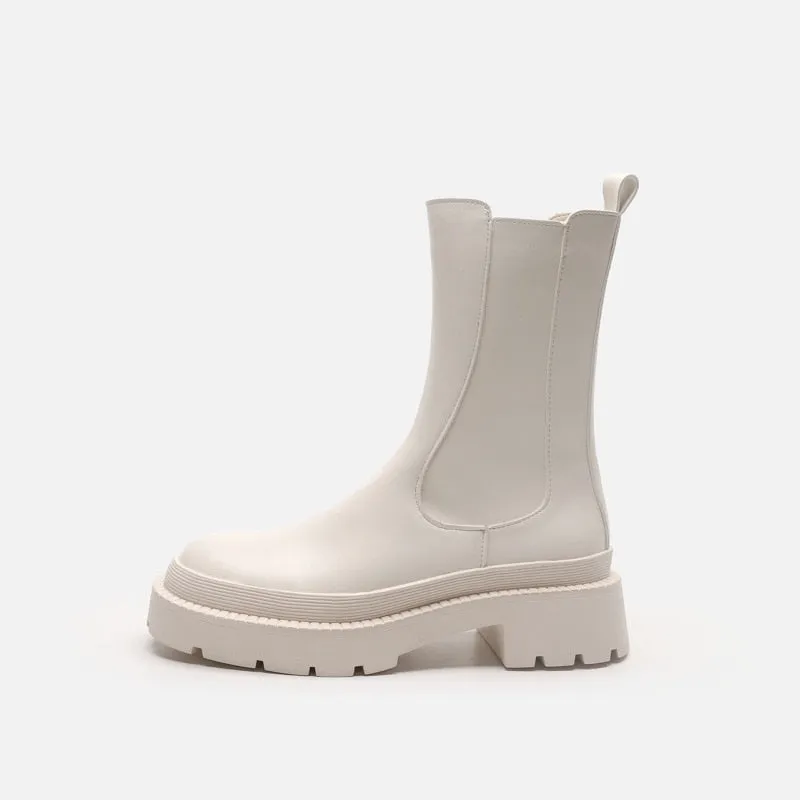 New Women's Luxury Brand Platform Winter Boots