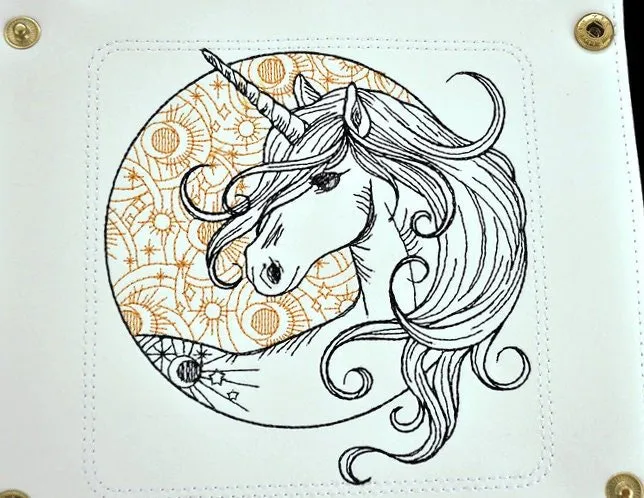 Night Unicorn dice tray