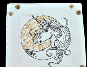 Night Unicorn dice tray