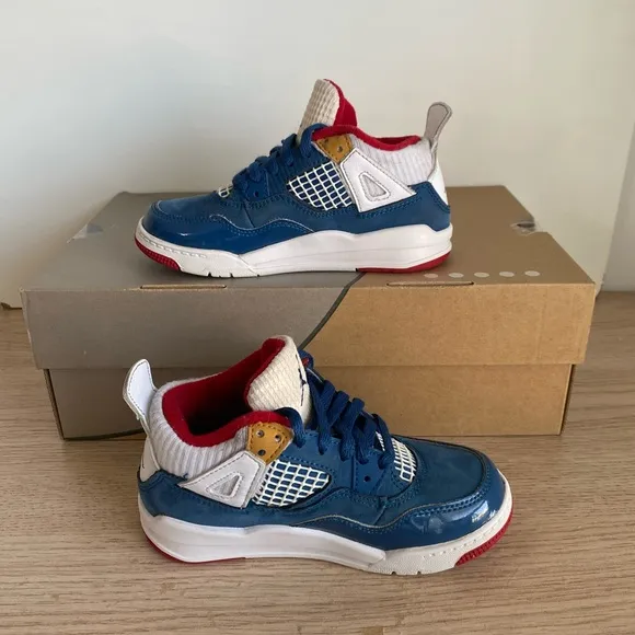 Nike Air Jordan 4 Retro Messy Room Toddler Sneakers- SZ 11 C