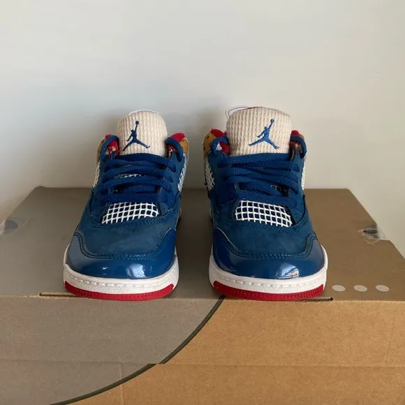 Nike Air Jordan 4 Retro Messy Room Toddler Sneakers- SZ 11 C