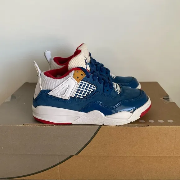 Nike Air Jordan 4 Retro Messy Room Toddler Sneakers- SZ 11 C