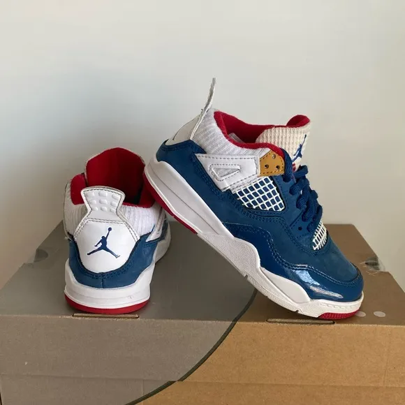 Nike Air Jordan 4 Retro Messy Room Toddler Sneakers- SZ 11 C