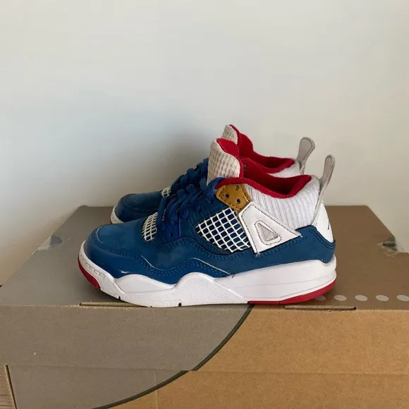 Nike Air Jordan 4 Retro Messy Room Toddler Sneakers- SZ 11 C