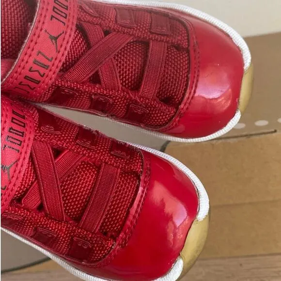 Nike Air Jordan Retro 11 ‘Win Like 96’ Toddler Sneakers - SZ 6 C