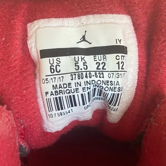 Nike Air Jordan Retro 11 ‘Win Like 96’ Toddler Sneakers - SZ 6 C