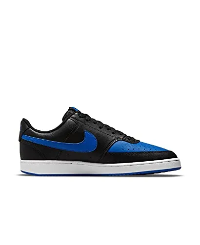 Nike Mens Court Vision Low Black/Royal (Numeric_7_Point_5)