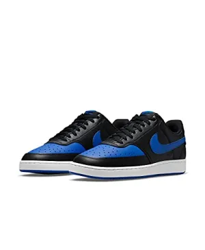 Nike Mens Court Vision Low Black/Royal (Numeric_7_Point_5)