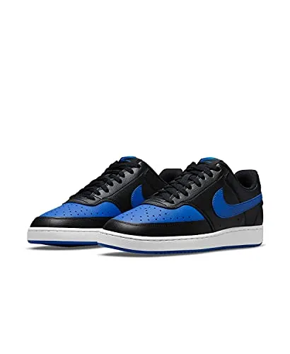 Nike Mens Court Vision Low Black/Royal (Numeric_7_Point_5)