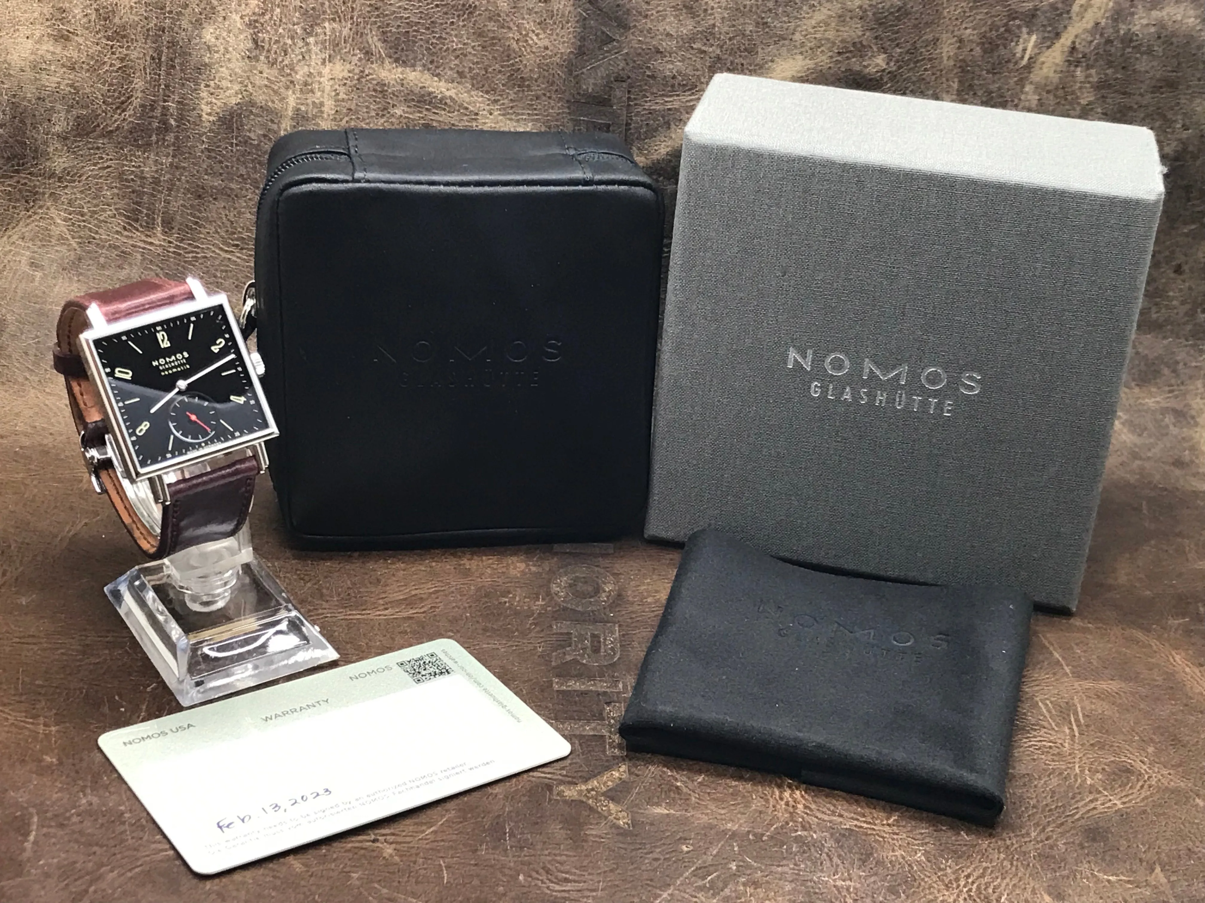 Nomos Tetra Neomatic 421.S4 Black Dial Automatic Watch