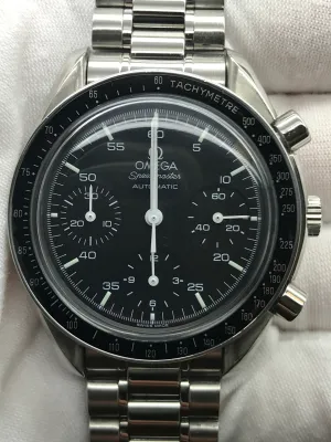 Omega Speedmaster 39mm 175.0032.1 Black Dial Automatic Men's Watch