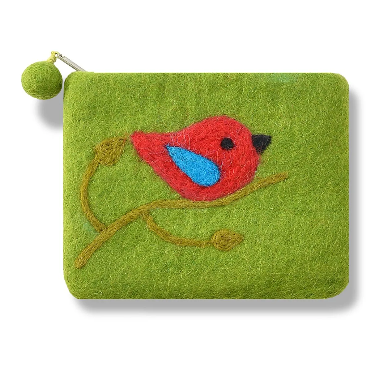 One Bird Design Coin Purse