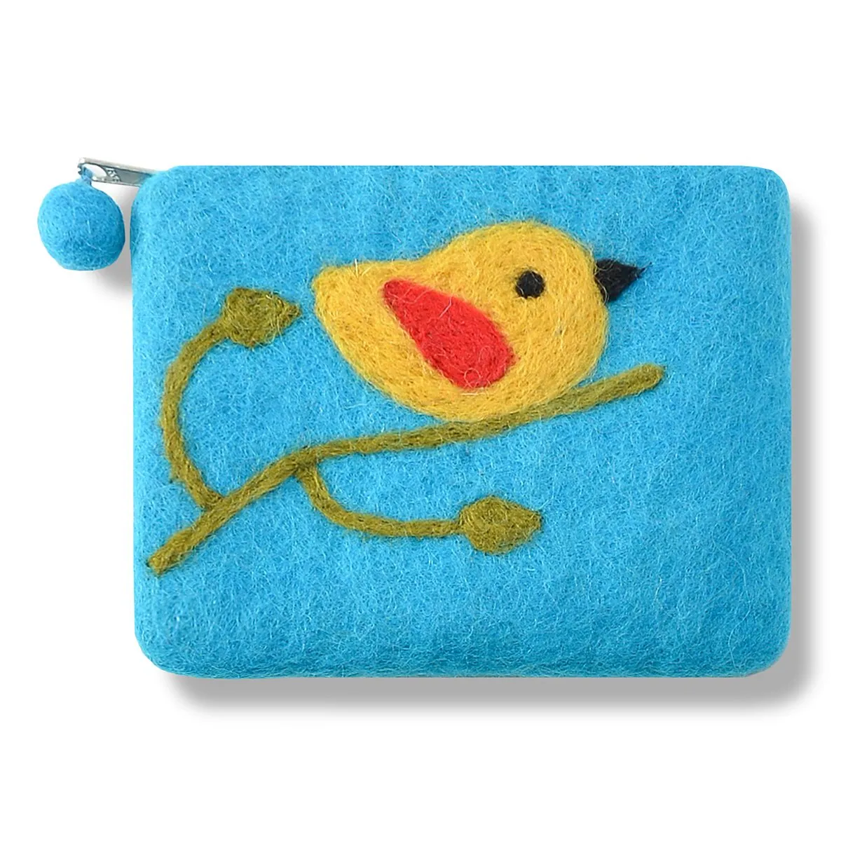 One Bird Design Coin Purse