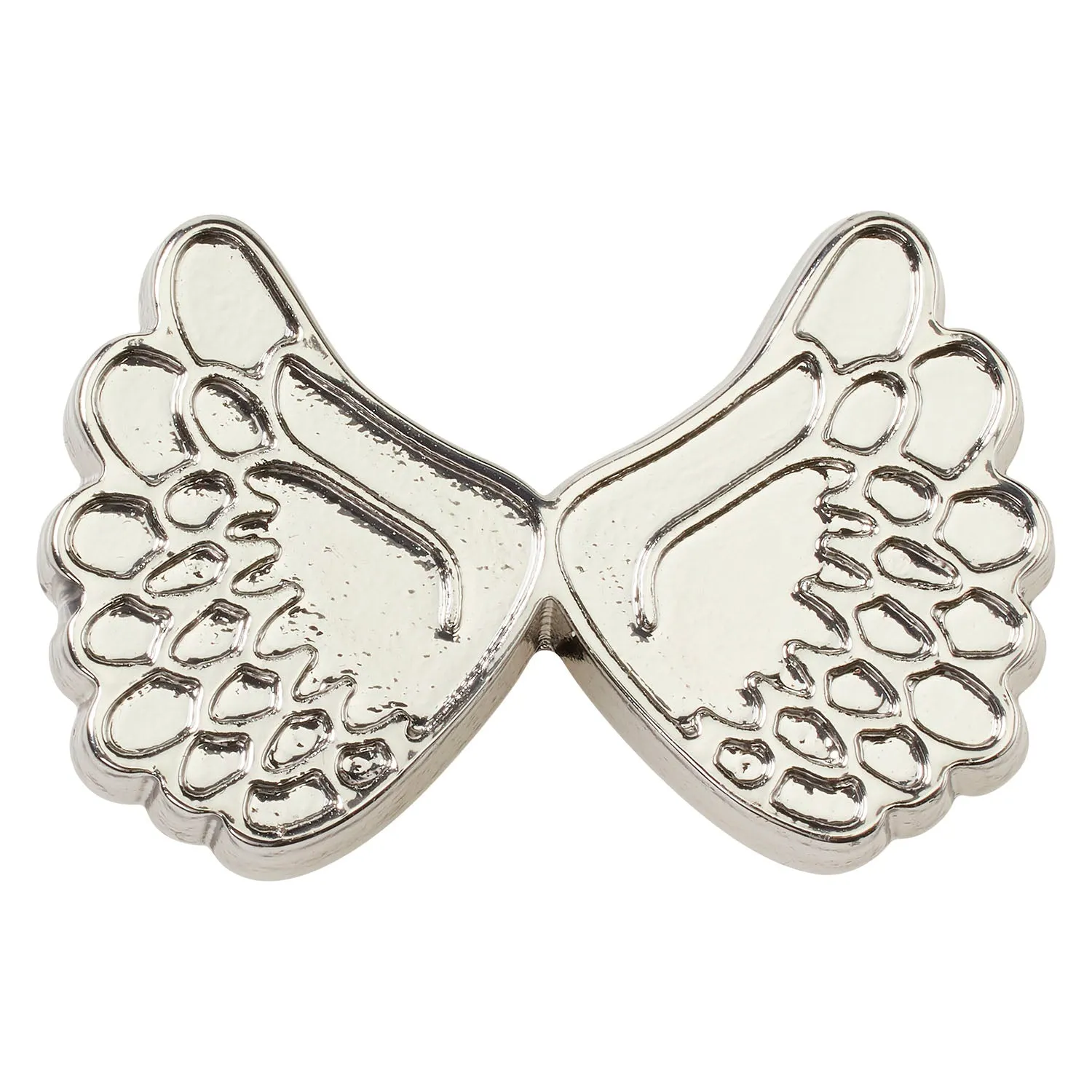 Open Metallic Angel Wings Jibbitz