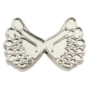 Open Metallic Angel Wings Jibbitz