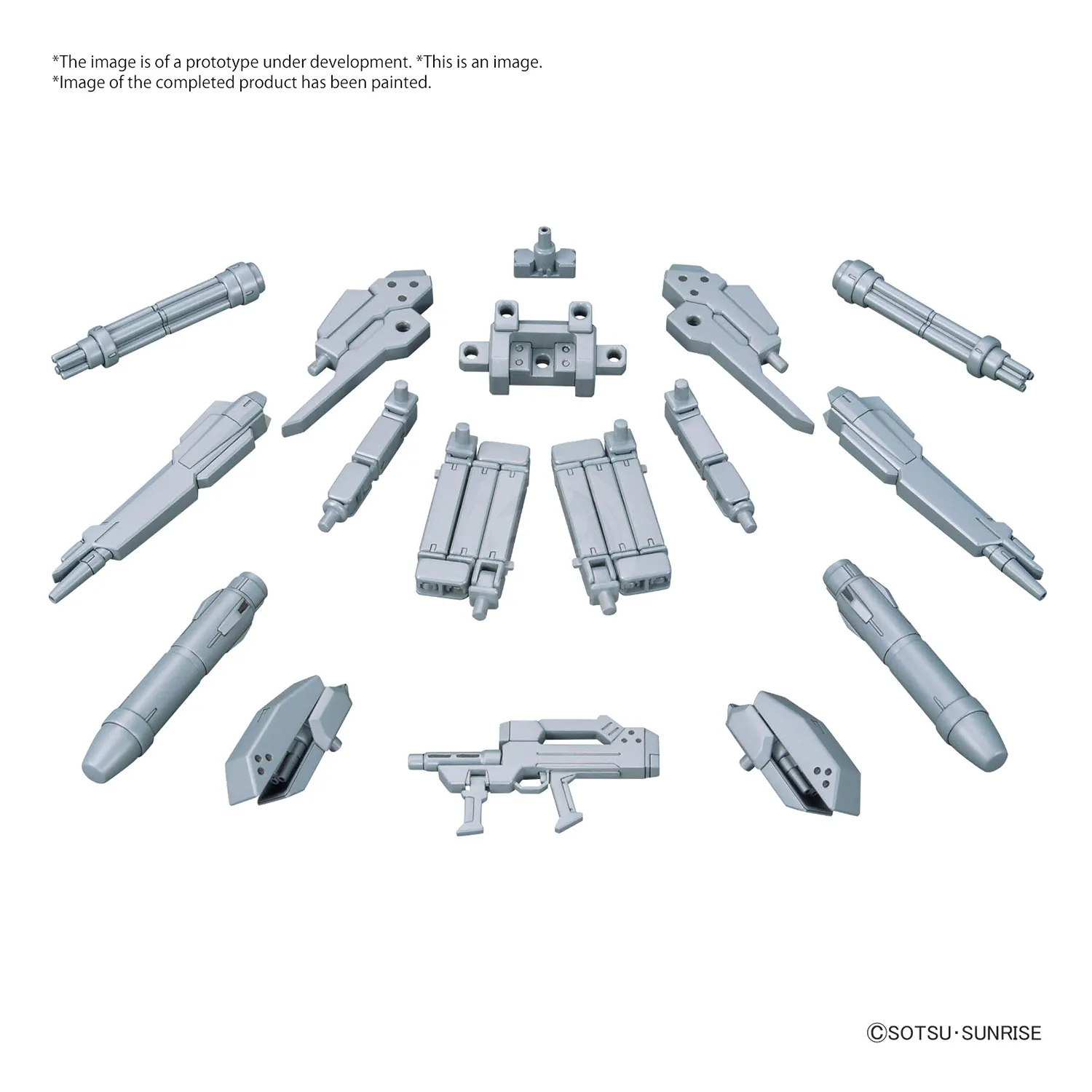 Option Parts Set Gunpla 07 [Powered Arms Powereder]