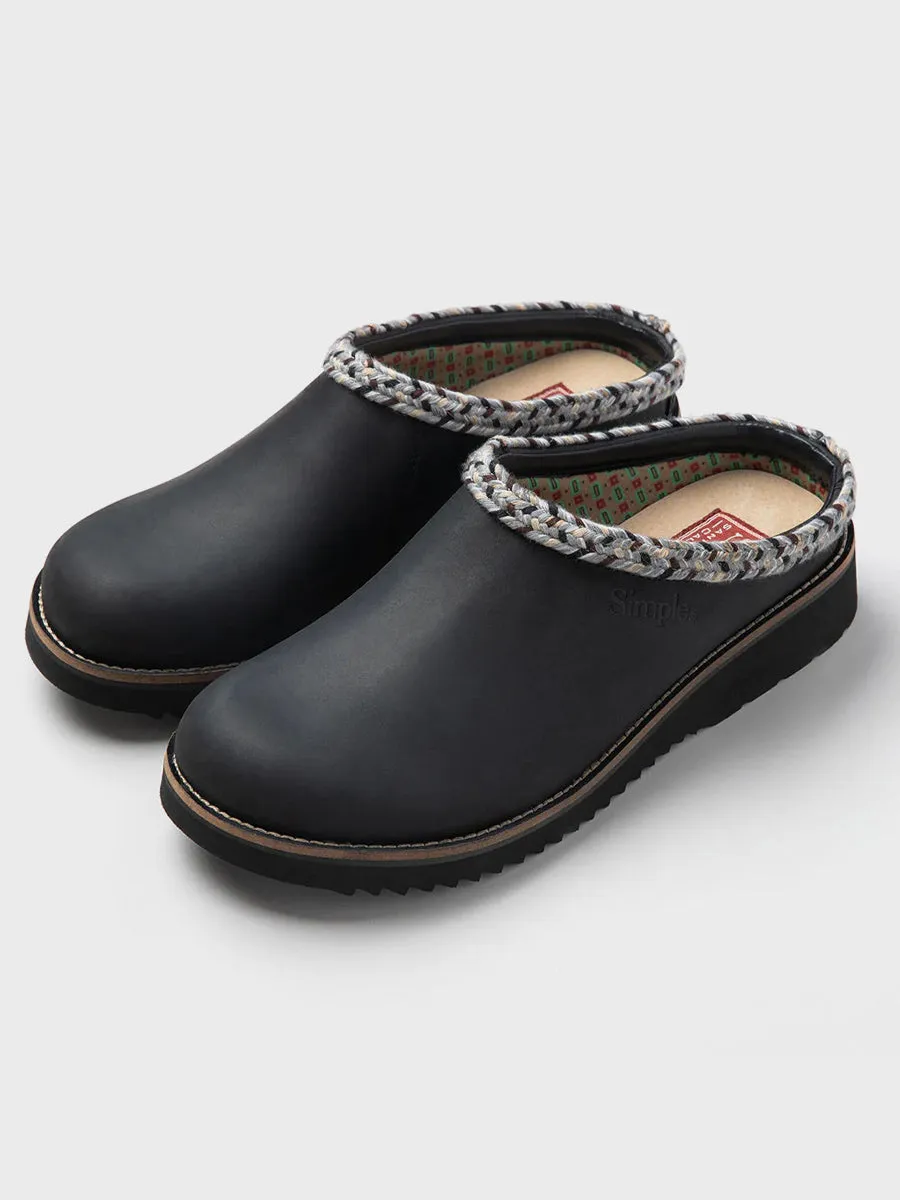 Original Clog Leather - Black