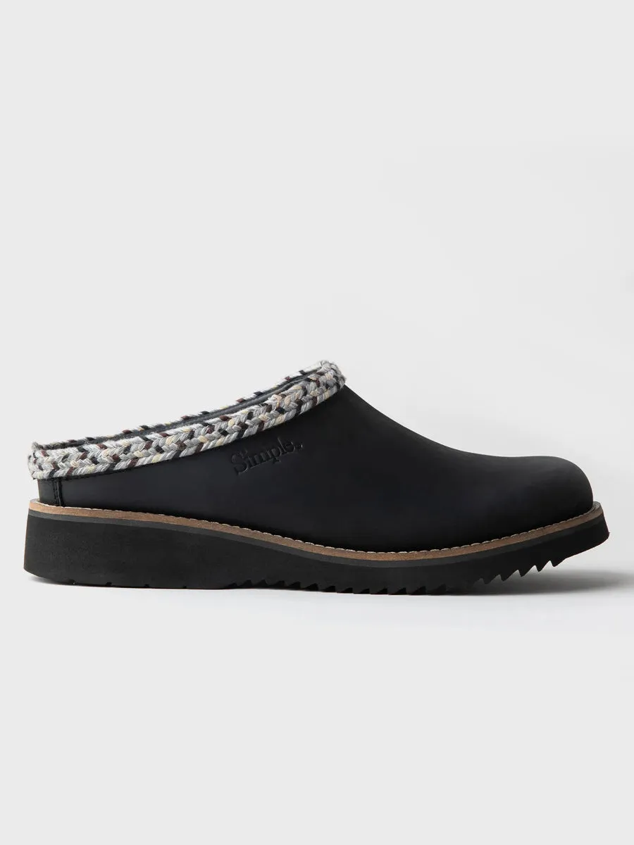 Original Clog Leather - Black