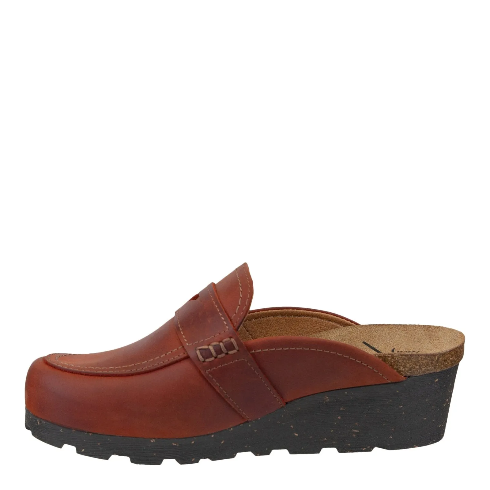 OTBT - HOMAGE in RUST Wedge Clogs