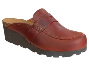 OTBT - HOMAGE in RUST Wedge Clogs
