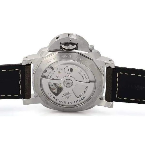 PANERAI LUMINOR 1950 3 DAYS GMT AUTOMATIC ACCIAIO - 42MM MEN WATCH PAM00535
